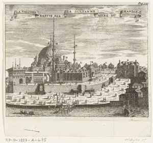 イェニ ジャーミの眺め La validee bastie par la sultanne mere du grandseg. (アイテムのタイトル) 作： Johannes Jacobsz van den Aveele