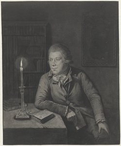 ヨハネス・ヤンソンの自画像 作： Johannes Janson