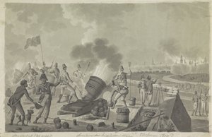 イギリス軍によるフリシンゲンの砲撃、1809年