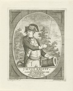 ヨアヒム・マウリッツ・フォン・クロップの肖像 作： Johannes Jelgerhuis