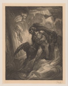 プロメテウスの拷問 作： Johannes Josephus Aarts (signed by artist)