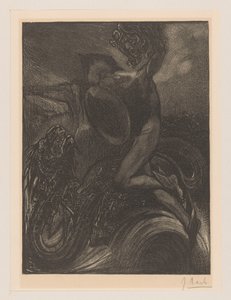 ペルセウスと海の怪物 作： Johannes Josephus Aarts (signed by artist)