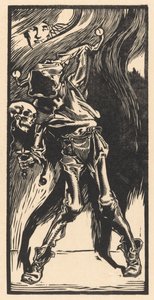 ハーレクインとしての死、ビルボケを演奏 作： Johannes Josephus Aarts