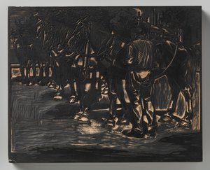 馬を持つ男 作： Johannes Josephus Aarts