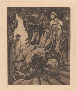 スフィンクスのオイディプス 作： Johannes Josephus Aarts