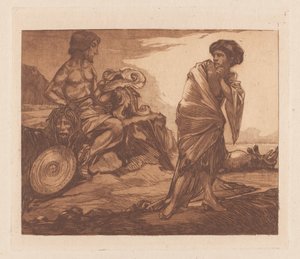 メデューサの頭を持つペルセウス 作： Johannes Josephus Aarts