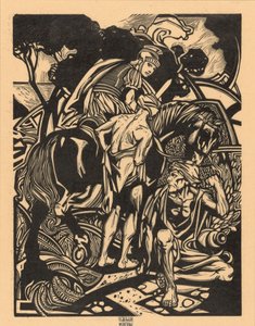 馬に乗ったローマのライダー 作： Johannes Josephus Aarts