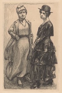 二人の女性 作： Johannes Josephus Aarts