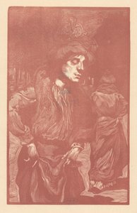 通りを歩く二人の女性 作： Johannes Josephus Aarts