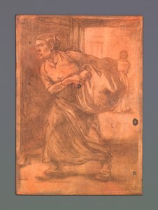 俵を運ぶ女性 作： Johannes Josephus Aarts