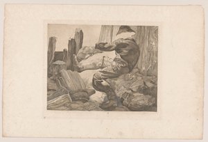 詮索好きな労働者 作： Johannes Josephus Aarts
