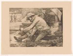 詮索好きな労働者 作： Johannes Josephus Aarts