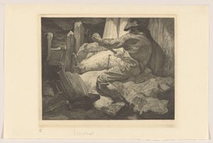 詮索好きな労働者 作： Johannes Josephus Aarts