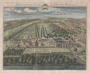 Barrington, The Seat of Edmond Bray, Esq., [1712] reissued 1768. 作： Johannes Kip
