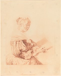 キーボードを弾く少女（1767年