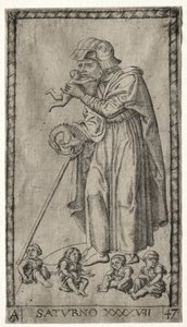 土星、1547年。 作： Johannes Ladenspelder