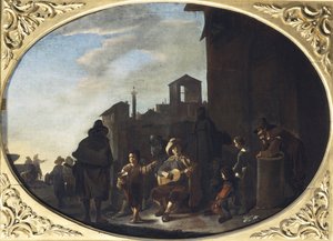 トルバドール 作： Johannes Lingelbach