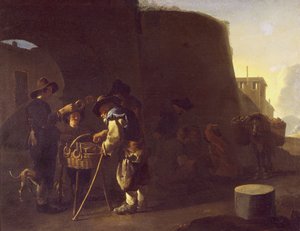 不明な画像 作： Johannes Lingelbach