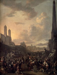 不明な画像 作： Johannes Lingelbach