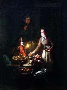 フルーツ売り 作： Johannes Rosiere