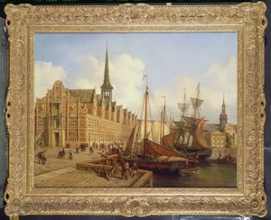 コペンハーゲンの証券取引所 作： Johannes Rutten