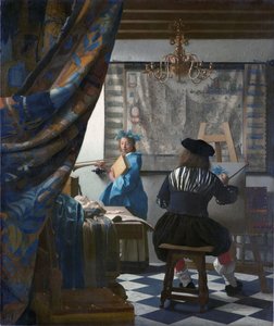 絵画の芸術 作： Johannes Vermeer