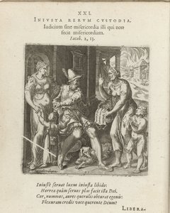 商品の乱用保持 作： Johannes Wierix