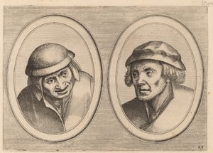「アエル・ピーターマンズ」と「バッド・スルーフ・オムト・ゲルト」 作： Johannes and Lucas van Doetechum after Pieter Bruegel the Elder