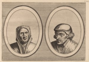 「Beveynsde Hil」と「Listighe Jorden」 作： Johannes and Lucas van Doetechum after Pieter Bruegel the Elder