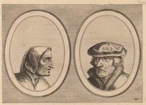 「Buyltje On-versaed」と「Waerner Alwayst-meer」 作： Johannes and Lucas van Doetechum after Pieter Bruegel the Elder