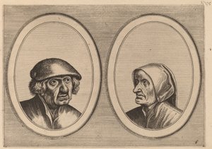 「ディルク・ドンプ」と「ゼーディゲ・ニエルジェ」 作： Johannes and Lucas van Doetechum after Pieter Bruegel the Elder