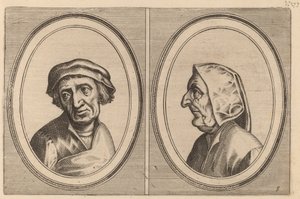 「Goelijeke Floor」と「Kinne Snavels」 作： Johannes and Lucas van Doetechum after Pieter Bruegel the Elder