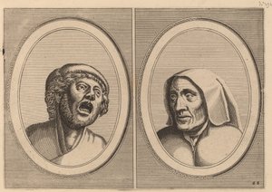 「ヴェルトのハンスジェ・シン」と「ブラウウェ・エーヒト」 作： Johannes and Lucas van Doetechum after Pieter Bruegel the Elder