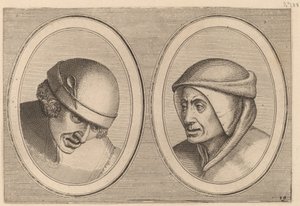 「Houte Klaes」と「Kommer-stoofs」 作： Johannes and Lucas van Doetechum after Pieter Bruegel the Elder