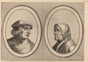「ヨリス・イセグリム」と「カスティゲ・ヨプジェ」 作： Johannes and Lucas van Doetechum after Pieter Bruegel the Elder