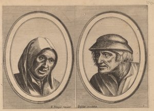 「スザンナ・スマルス」と「ルエ・ジュースト」 作： Johannes and Lucas van Doetechum after Pieter Bruegel the Elder