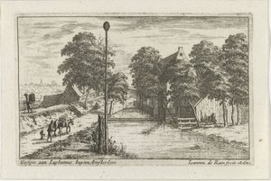 ヤープ・ハンネスの眺め Gesigie to Iaphanes buyten Amsterdam (オブジェクトのタイトル) 作： Johannes de Ram