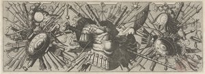 パノプリ。 ローマの腕を持つフリーズ、下部 Panoplia sev armamentarium… (シリーズタイトル)