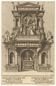 Cœnotaphiorum 27, 1563. 作成者: Johannes van Doetecum I, Lucas van Doetecum. 作： Johannes and Lucas van Doetecum