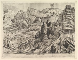 The Large Landscapes、ca. 1555-56。 作： Johannes van Doetecum I