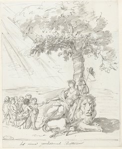 人民政府の樹立、アムステルフェルトの装飾、1795 年 新しい暫定委員会 (オブジェクトのタイトル) 作： Johannes van Dregt (rejected attribution)