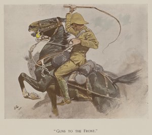 Guns to the Front（カラーリトグラフ 作： John (after) Charlton
