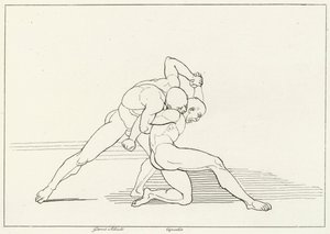 詐欺師たち、インフェルノ、カント30（エングレービング 作： John (after) Flaxman