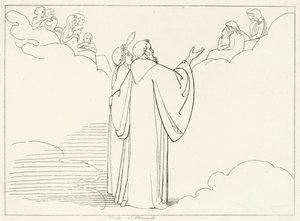祖先の勲章、パラダイス、カント32（エングレービング 作： John (after) Flaxman