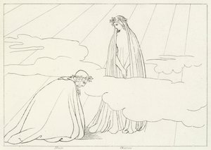 月の球体、楽園、カント2（エングレーヴィング 作： John (after) Flaxman