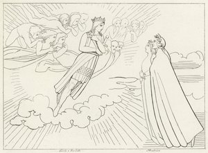 金星、楽園、カント8（エングレービング 作： John (after) Flaxman