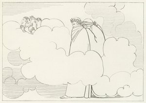 煙の領域、煉獄、カント16（エングレーヴィング 作： John (after) Flaxman
