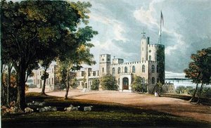 1826年頃に出版されたアッカーマンの「芸術のリポジトリ」に掲載されたノリス（カラーリトグラフ）