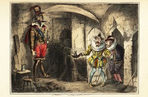 1604年11月5日、国会議事堂の地下室で捕らえられた火薬陰謀のリーダー、ガイ・フォークス