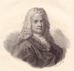イタリアの数学者ヤコポ・リッカティ（1676-1754）の肖像、Caterina Piotti-Pirolaによる銅版画 作： Walter Charles Mills